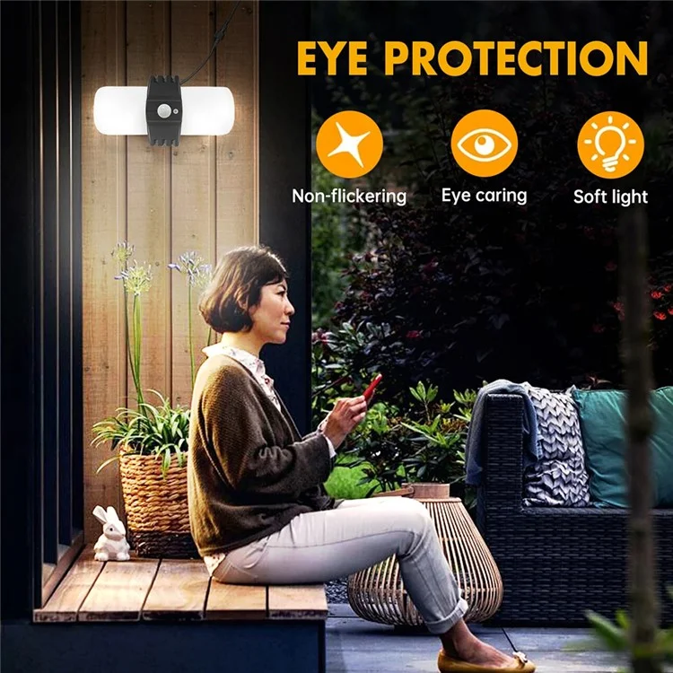 XCN006 Lâmpada Solar Bluetooth à Prova d'Água para Exterior, Luz de Parede para Jardim