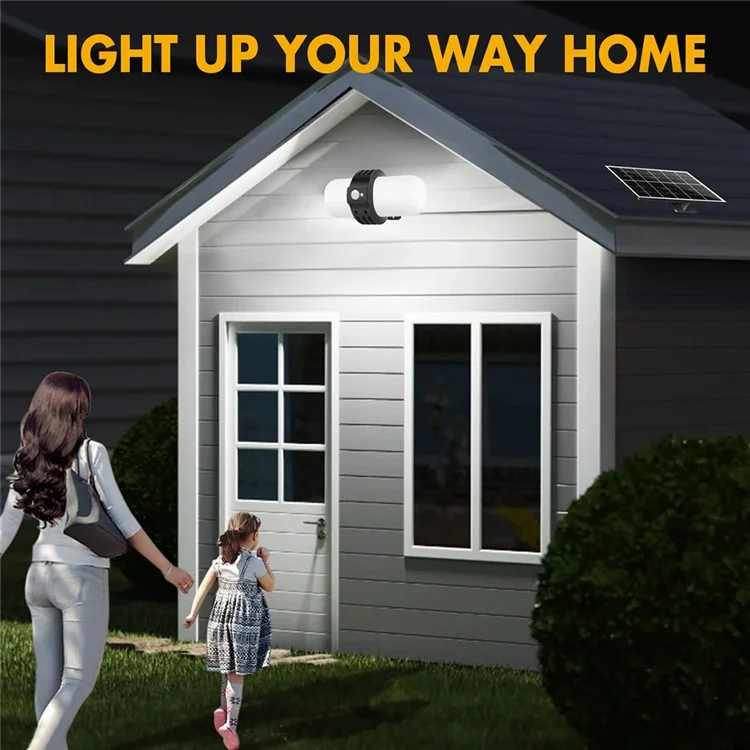 XCN006 Lâmpada Solar Bluetooth à Prova d'Água para Exterior, Luz de Parede para Jardim