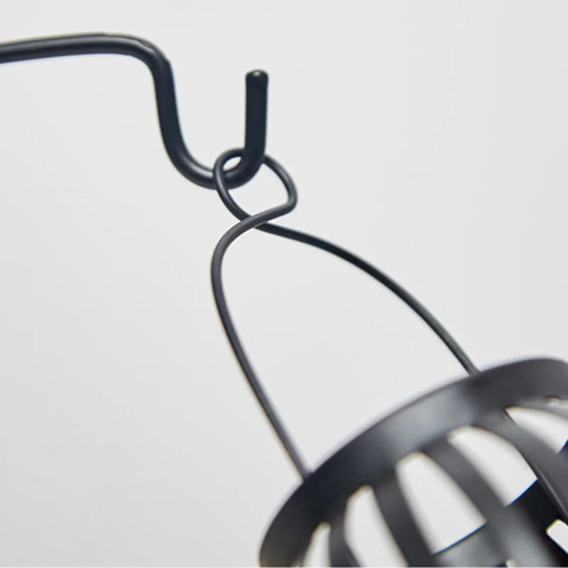 Candle Holder Candlestick Iron Art Hemp Rope Human Figure Decoration Table Ornament - Style F