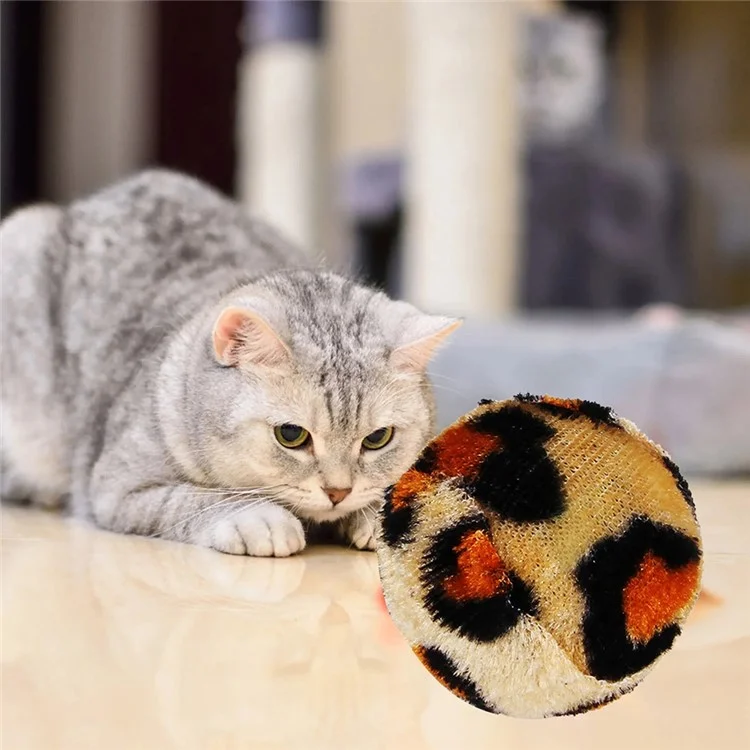 20pcs / Set Cat Mouse Balls Crinkle Balls Toys Set Interactive Cat Toys Catnip Teaser Wand Mice Mice Balls