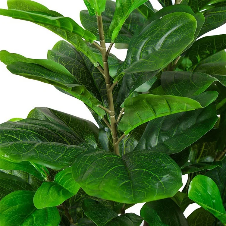 70cm Simulated Fiddle Leaf Fig Potted Plant Indoor Hall Decoration Green Plant Artificial Bionic