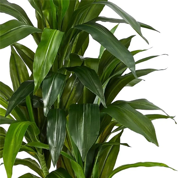 180cm Plastic Artificial Brazilian Dracaena Potted Green Plant Living Room Simulated Floor Ornament