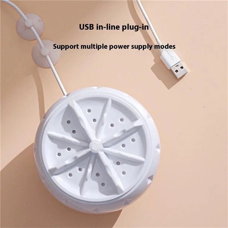 Mini Washing Machine Portable Ultrasonic Washing Machine Turbo Laundry