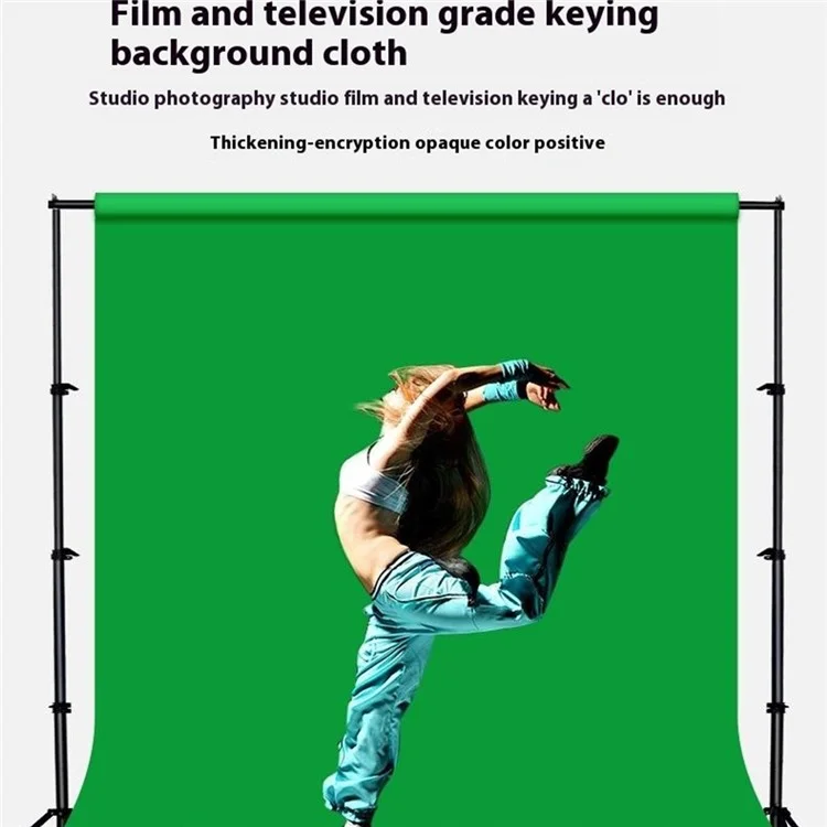 2m x 2m For Photography Green Screen Backdrop Chroma Key Background Studio Shooting Wall With Stand