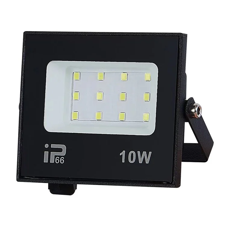 10W High Brightness LED Floodlight for Park Courtyard IP66 Waterproof Flood Lamp - White Light