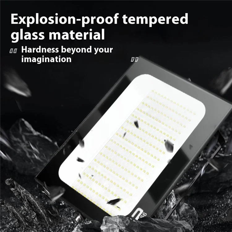 10W High Brightness LED Floodlight for Park Courtyard IP66 Waterproof Flood Lamp - White Light