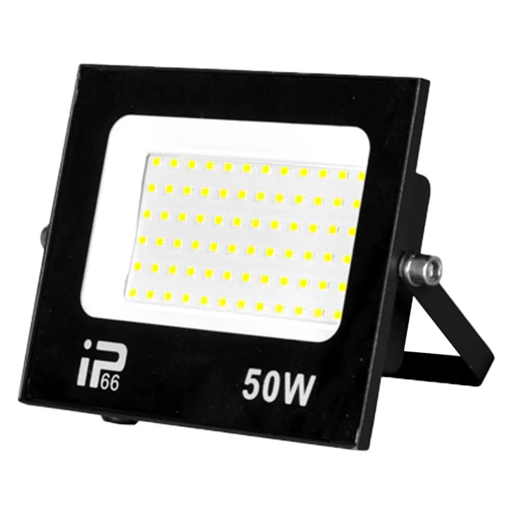 50W High Brightness LED Floodlight for Park Courtyard IP66 Waterproof Flood Lamp - White Light