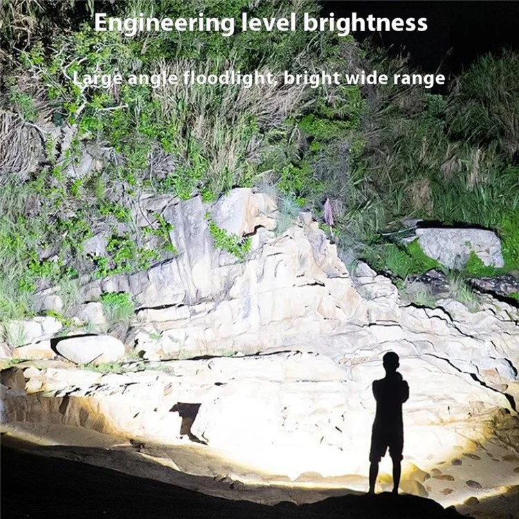 200W Holofote LED de alta luminosidade para parque e pátio, à prova d'água IP66 - Luz branca