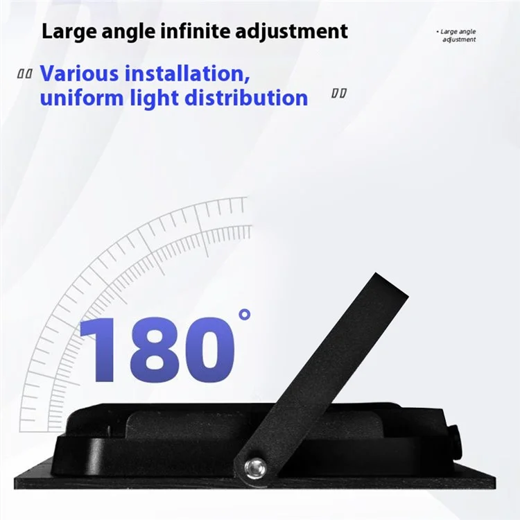 200W Holofote LED de alta luminosidade para parque e pátio, à prova d'água IP66 - Luz branca