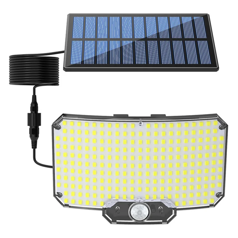 TY01003 Solar Wall Light 234 LED Outdoor Motion Sensor Security Lamp for Yard Pathway Garage