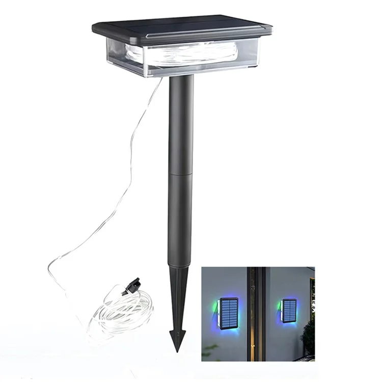 2332 8m 80 LED Stringa di Luci Solari da Giardino Impermeabile per Patio, Cortile e Giardino
