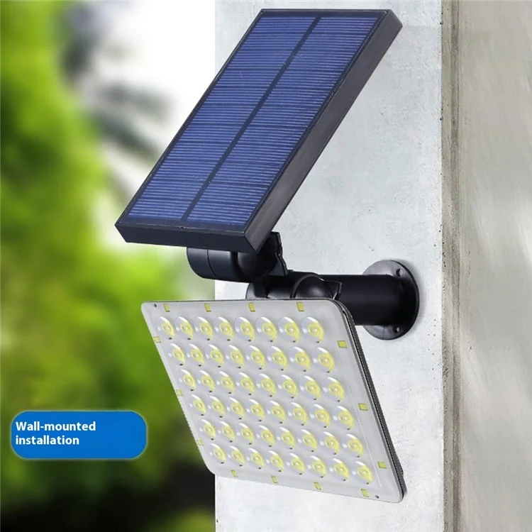 Luz de Jardín Solar con Pica de 62 LED, Lámpara de Césped con 3 Modos, Ajustable, Impermeable para Paisajismo Exterior - Luz Cálida