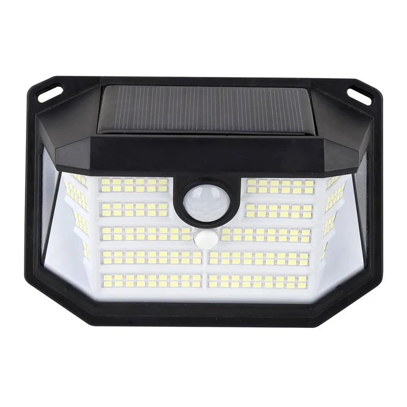 HSG-T24-230LED 3 Modes Motion Sensor Wall Light Waterproof Solar Powered Outdoor Yard Lamp