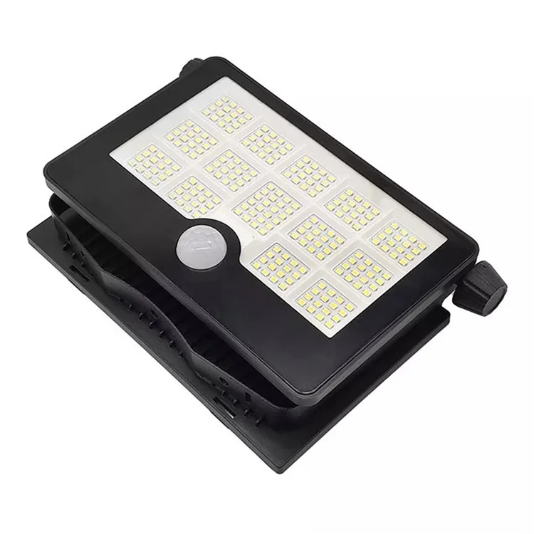 HSG-1828C 232 LED Solar Garden Light Outdoor Wall Mounted Motion Sensor Security Lamp for Yard Patio, Size L