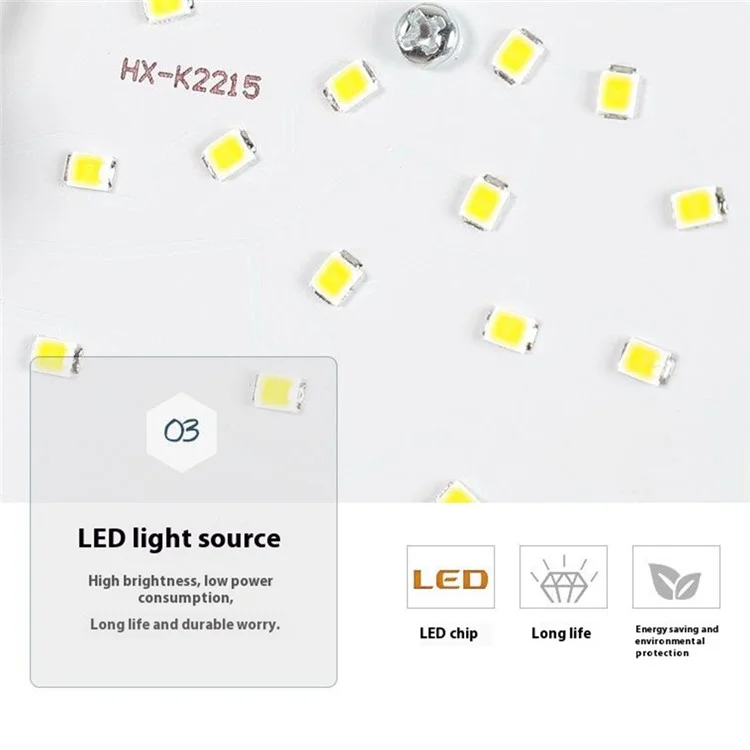 Motion Sensor Warm White LED Outdoor Wall Light Waterproof Garden Lamp Patio Balcony Porch Light - Round Black
