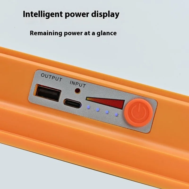 Large 4 Grid 4800W Solar 2835 LED Light Outdoor Camping Rechargeable Floodlight Super Bright Emergency Lamp