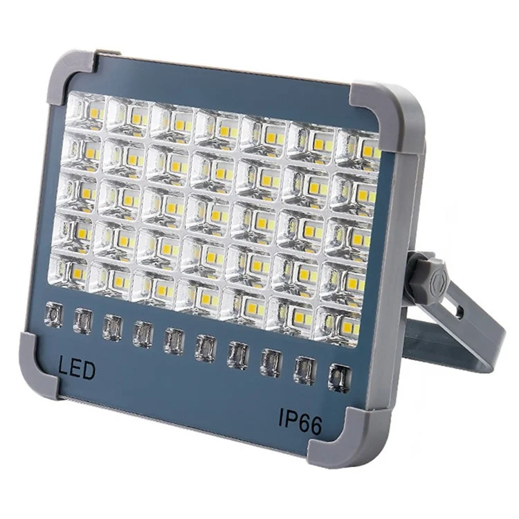 Luce di emergenza portatile ricaricabile solare da 90 LED 6000W, super luminosa per campeggio esterno