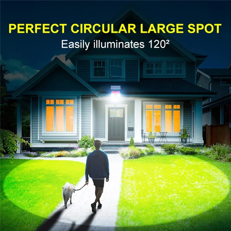 Owl Shape Solar Powered Wall Light for Patio Yard Waterproof Outdoor Garden Motion Sensor Lamp - 2 COB+52 LED / Red