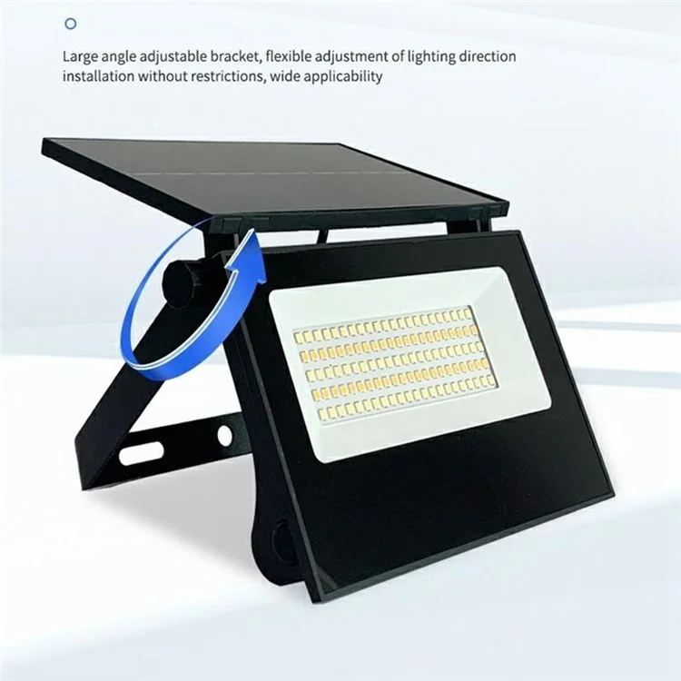 Luz Solar Dobrável para Exteriores com Sensor de Movimento para Jardim e Parede de Pátio, Controle Remoto, Tamanho Médio