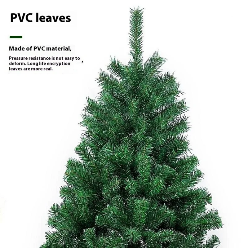 Sapin de Noël de 1,5 m avec 300 branches en PVC épaissies, Arbre de Noël artificiel pour décoration de maison, fête et hôtel