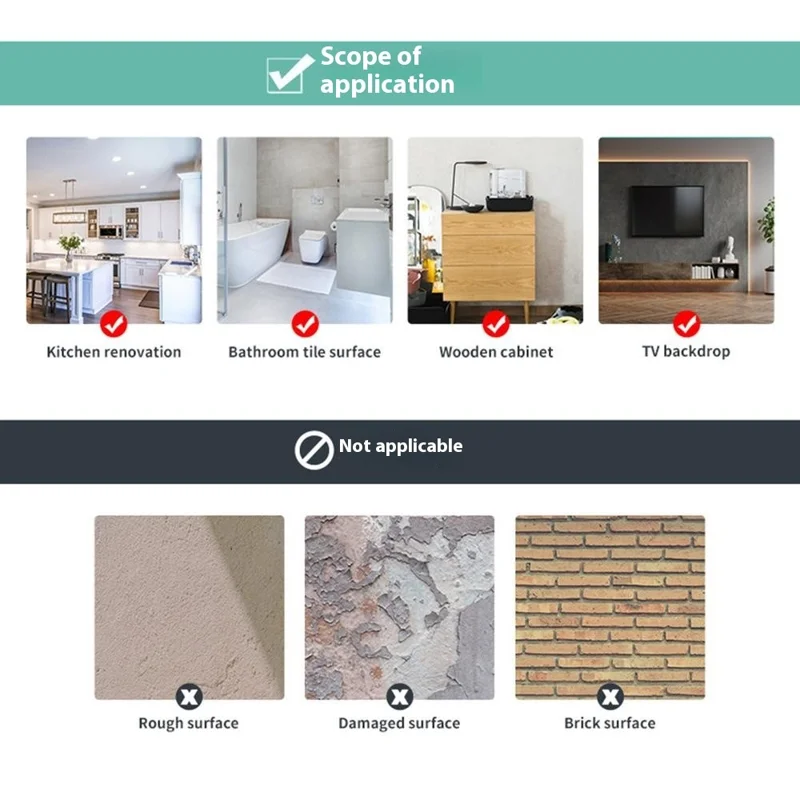 45 x 300cm Tropical Plant Self Adhesive Wallpaper Gift for Living Room Bedroom European Style Waterproof Wall Sticker - QT31