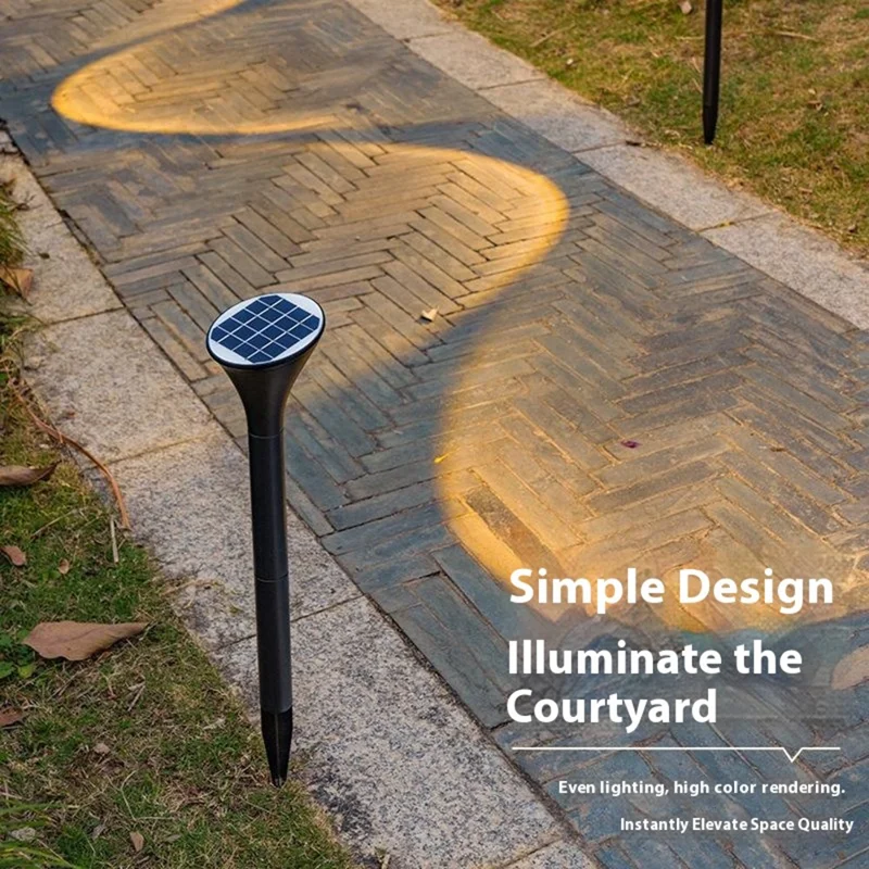 Waterproof Solar Powered Lawn Light Outdoor Garden Decorative Path Spotlight Landscape Stake Lamp