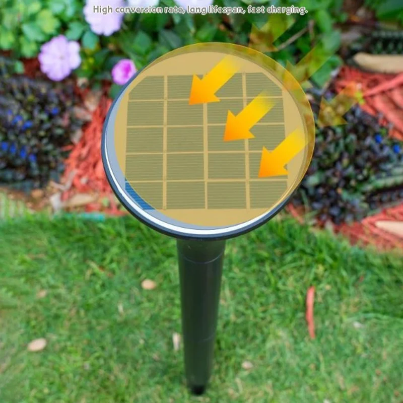 Waterproof Solar Powered Lawn Light Outdoor Garden Decorative Path Spotlight Landscape Stake Lamp