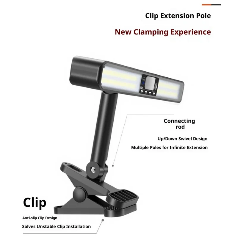 Lampe solaire magnétique à détecteur de mouvement pour jardin, clôture et allée - Lumière blanche TX280 Clip On