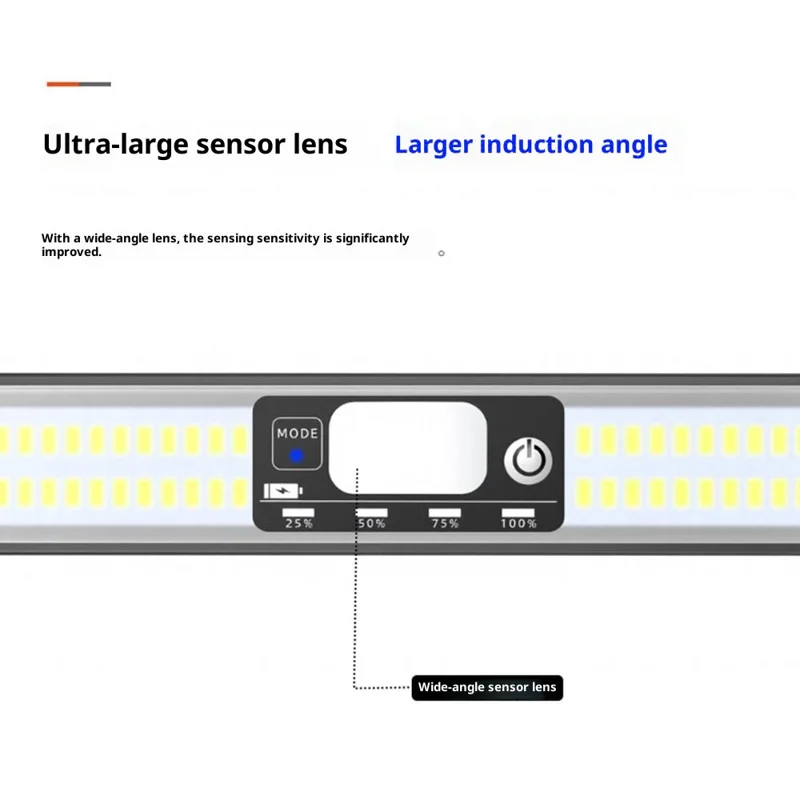 Lampe solaire magnétique à détecteur de mouvement pour jardin, clôture et allée - Lumière blanche TX280 Clip On
