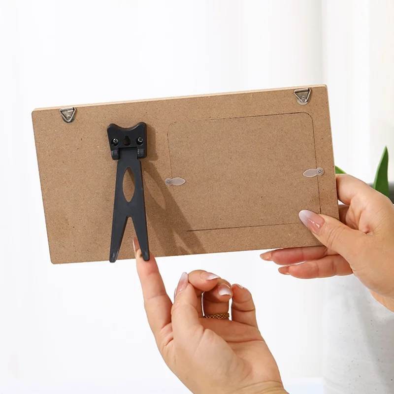 Ultrasound Photo Frame For Baby Milestone Countdown Wooden Picture Display Newborn Birth Keepsake Desk Decor - HOME house