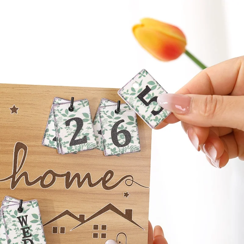 Ultrasound Photo Frame For Baby Milestone Countdown Wooden Picture Display Newborn Birth Keepsake Desk Decor - HOME house