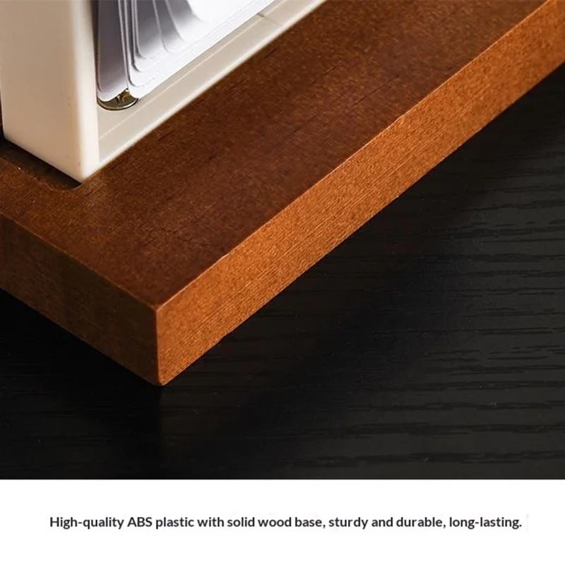 Mini Flip Perpetual Calendar Desk Date Display Minimalist Decorative Ornament for Home Office