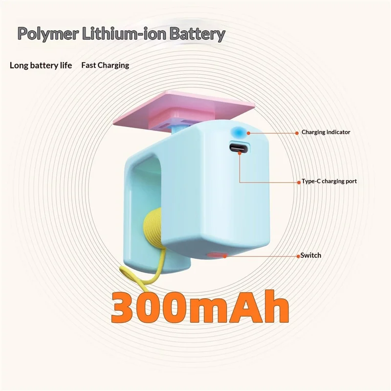 Brinquedo Inteligente Elétrico para Gatos, Brinquedo Interativo Interior para Gatos, Brinquedo Saltitão para Pendurar na Porta, Acessórios para Autodivertimento de Animais de Estimação - Azul