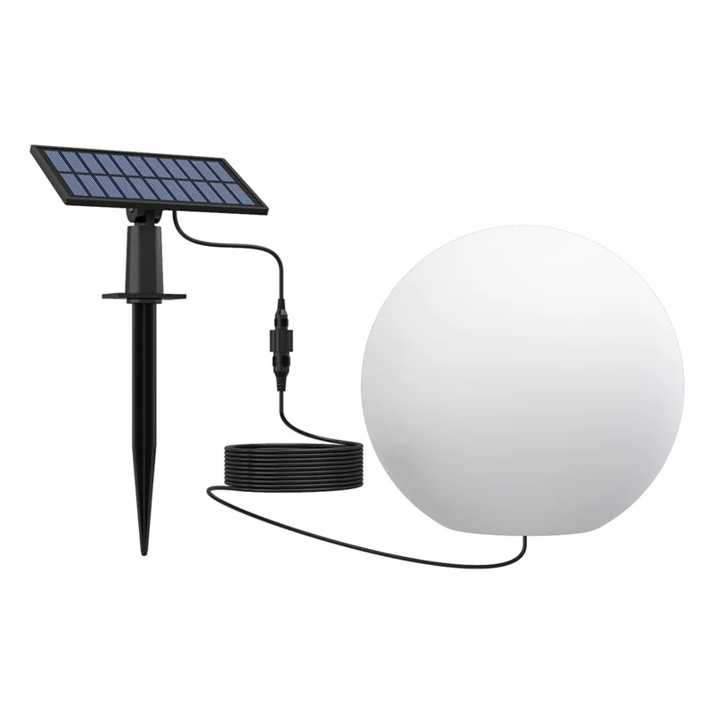 TG-JG06001 15cm Split Solar Street Light Lawn Lamp Remote Control Landscape Ambience Light for Garden Courtyard