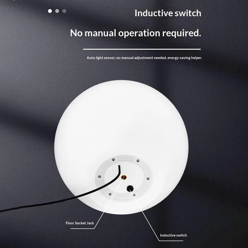 TG-JG06001 15cm Split Solar Street Light Lawn Lamp Remote Control Landscape Ambience Light for Garden Courtyard