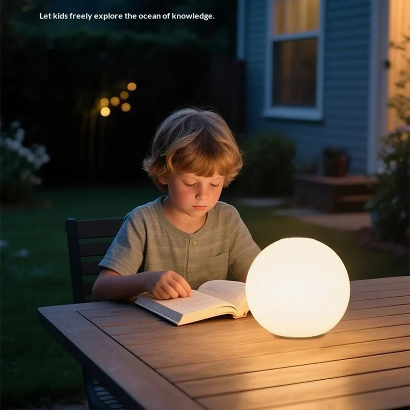 TG-JG06001 20cm Split Solar Street Light Lawn Lamp Remote Control Landscape Ambience Light for Garden Courtyard