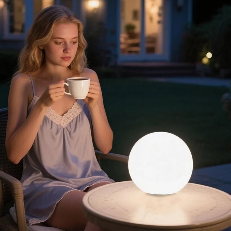 TG-JG06001 25cm Split Solar Street Light Lawn Lamp Remote Control Landscape Ambience Light for Garden Courtyard