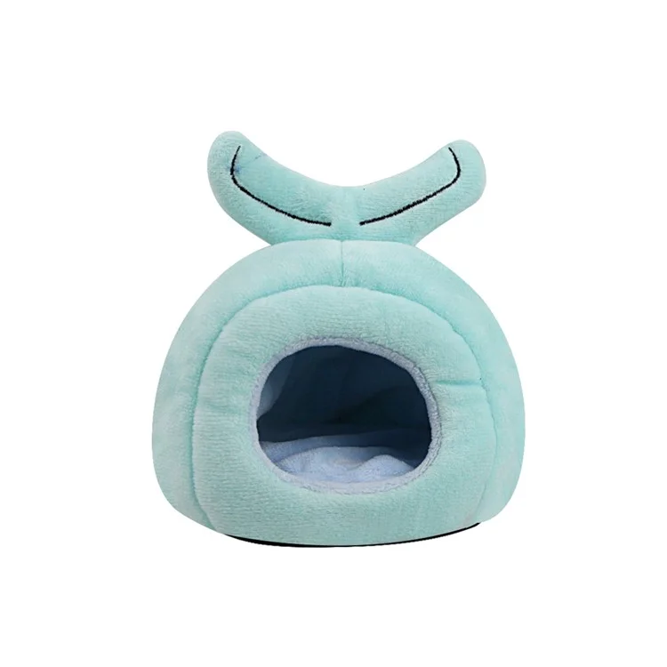 TG-PB079 Nido Para Dormir en Forma de Ballena Cama de Hámster de Invierno Para Animal Peludo