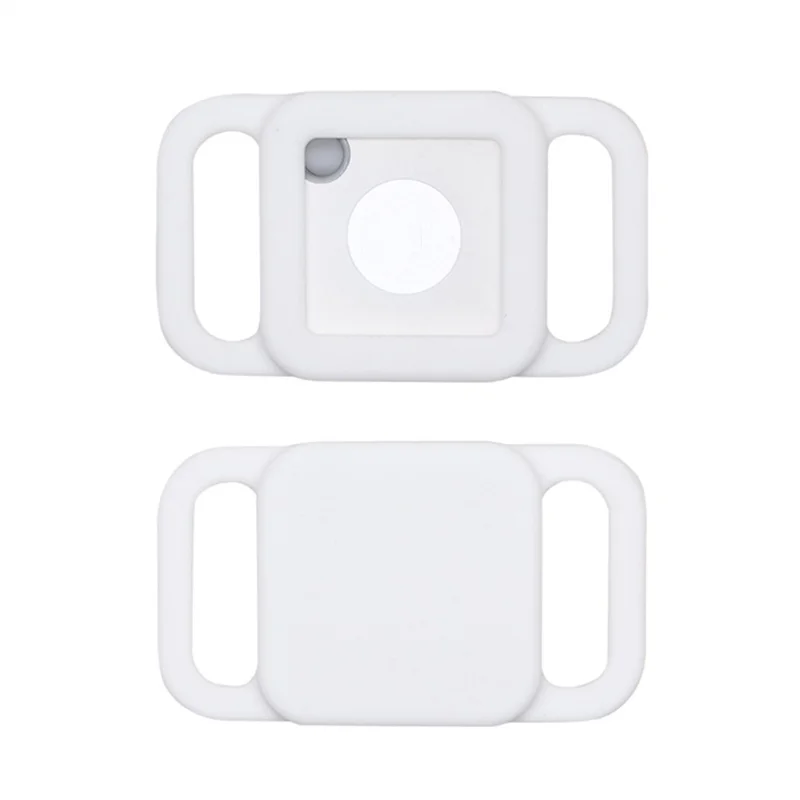 Pokrowiec ochronny z miękkiego silikonu chroniący przed gubieniem dla Tile Mate Tracker - Biały