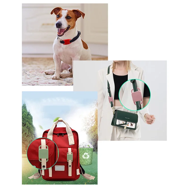 Pokrowiec ochronny z miękkiego silikonu chroniący przed gubieniem dla Tile Mate Tracker - Biały