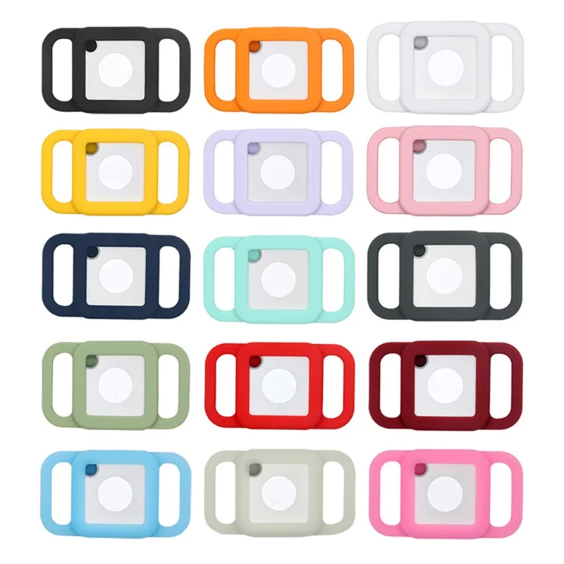 Pokrowiec ochronny z miękkiego silikonu chroniący przed gubieniem dla Tile Mate Tracker - Biały