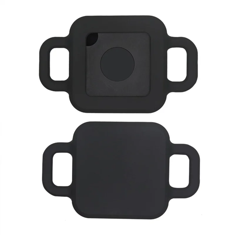 Pet Anti-lost Bluetooth Locator Soft Silicone Case Protective Cover for Tile Pro - Black/S