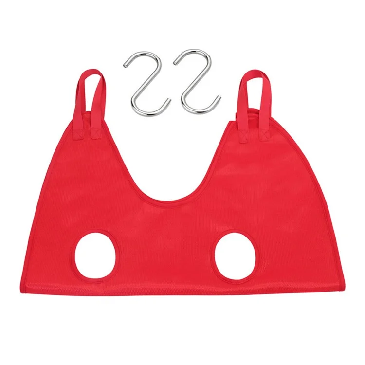 Dog Cat Hammock Conjunto de Unhas Clipper Helfing Pente de Cachorro Helfing Sling Hammock Saco de Restrição, Tamanho: S - Vermelho