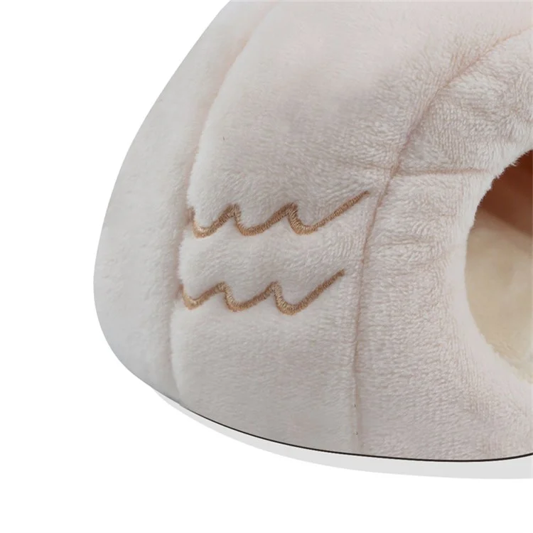 TG-PB080 Cute Soft Pet Bed for Small Pets Hamsters Squirrels, Warming Autumn Winter Indoor Snooze Sleeping Cozy Pet Products - Beige
