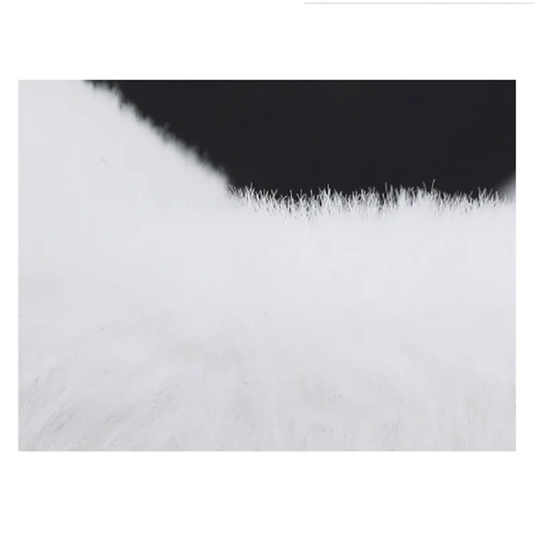 2022Sa30 182x33cm Christmas Snowflake Pattern Plush Tablecloth Washable Rectangle Table Cloth for Party Holiday Decoration