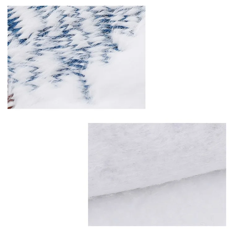 2022Sa31 182x33cm Nordic Style Table Cloth Christmas Tree Pattern Tablecloth Rectangle Table Mat for Home Office Hotel