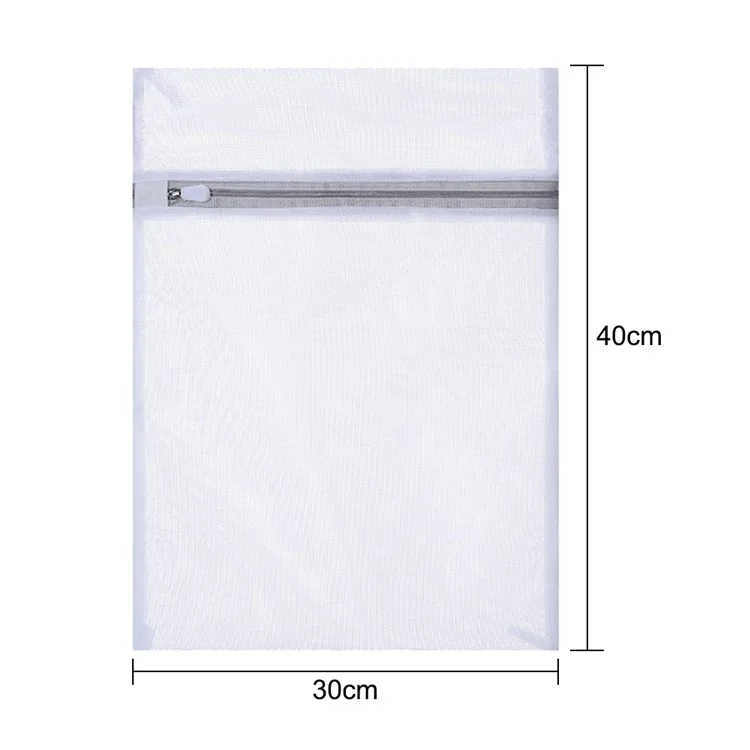MM-X001 30x40 cm 70 g Waschbeutel Verdickte Maschine Waschbarer Unterwäsche-t-shirt-waschbeutel (dünnes Netz)