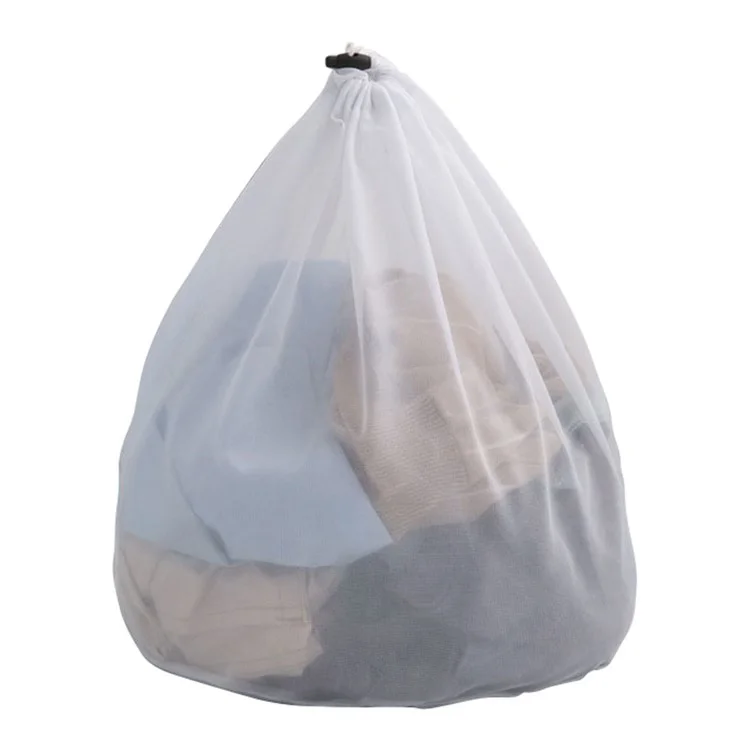 Saco de Lavagem de Proteção Delicada Reutilizável de 40x50cm para Máquina de Lavar (Rede Fina)