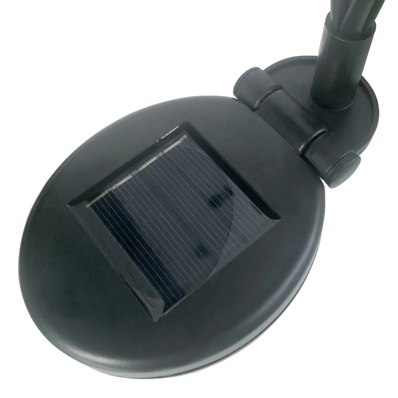 CIS-57818 2Pcs 6-LED Solar Power Firefly Light Waterproof Garden Lawn Swaying Lamp Landscape Decor - Multi-color