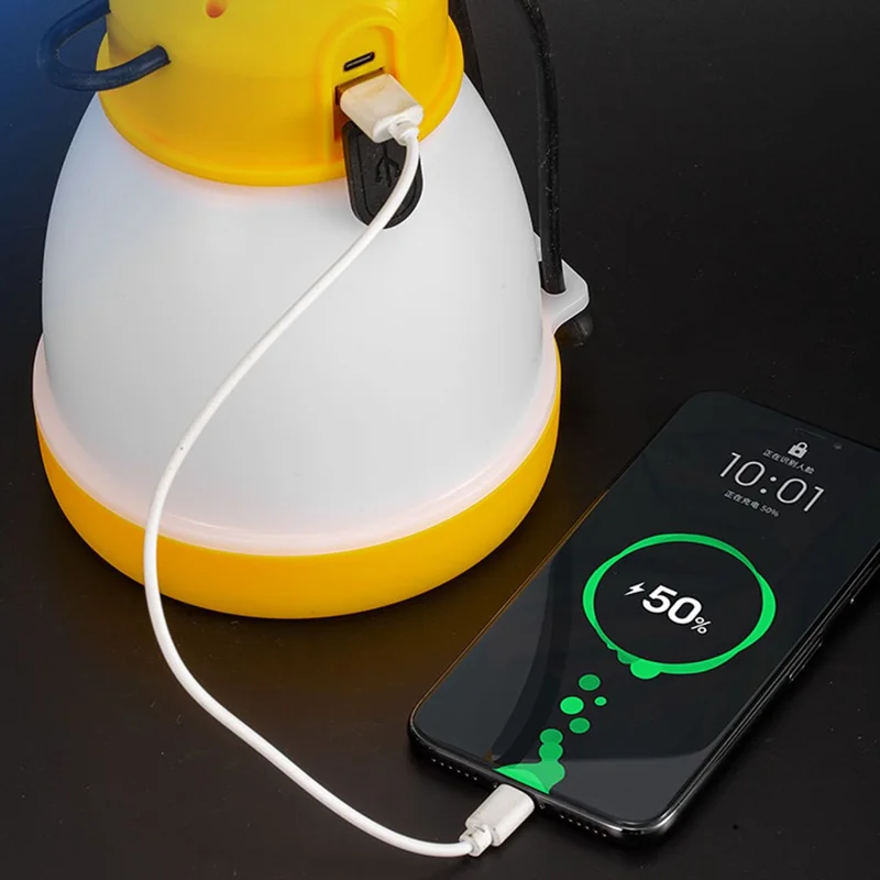 CH22035 Outdoor Tent Hanging Lamp Rechargeable Portable Camping Super Bright Light